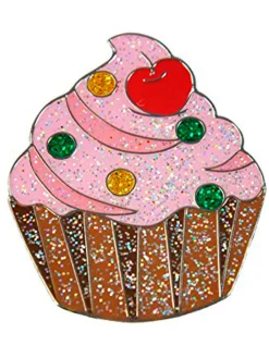 Navika Glitzy Cupcake Ball Marker