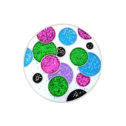 Navika Glitzy Polka Dot Galaxy Ball Marker