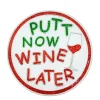 Navika Glitzy Putt Now Wine Later Ball Marker