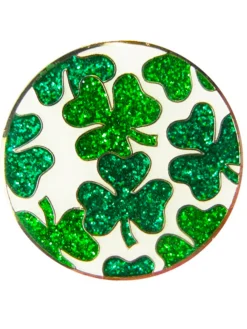 Navika Glitzy Shamrock Ball Marker