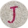 Navika Micro Pave Crystal Initial J Marker