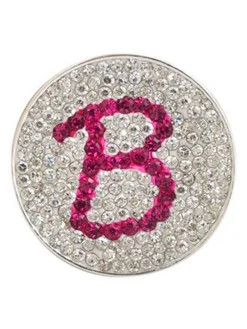 Navika Micro Pave Crystal Initial B Marker