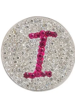Navika Micro Pave Crystal Initial I Marker