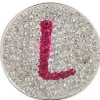 Navika Micro Pave Crystal Initial L Marker