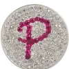Navika Micro Pave Crystal Initial P Marker