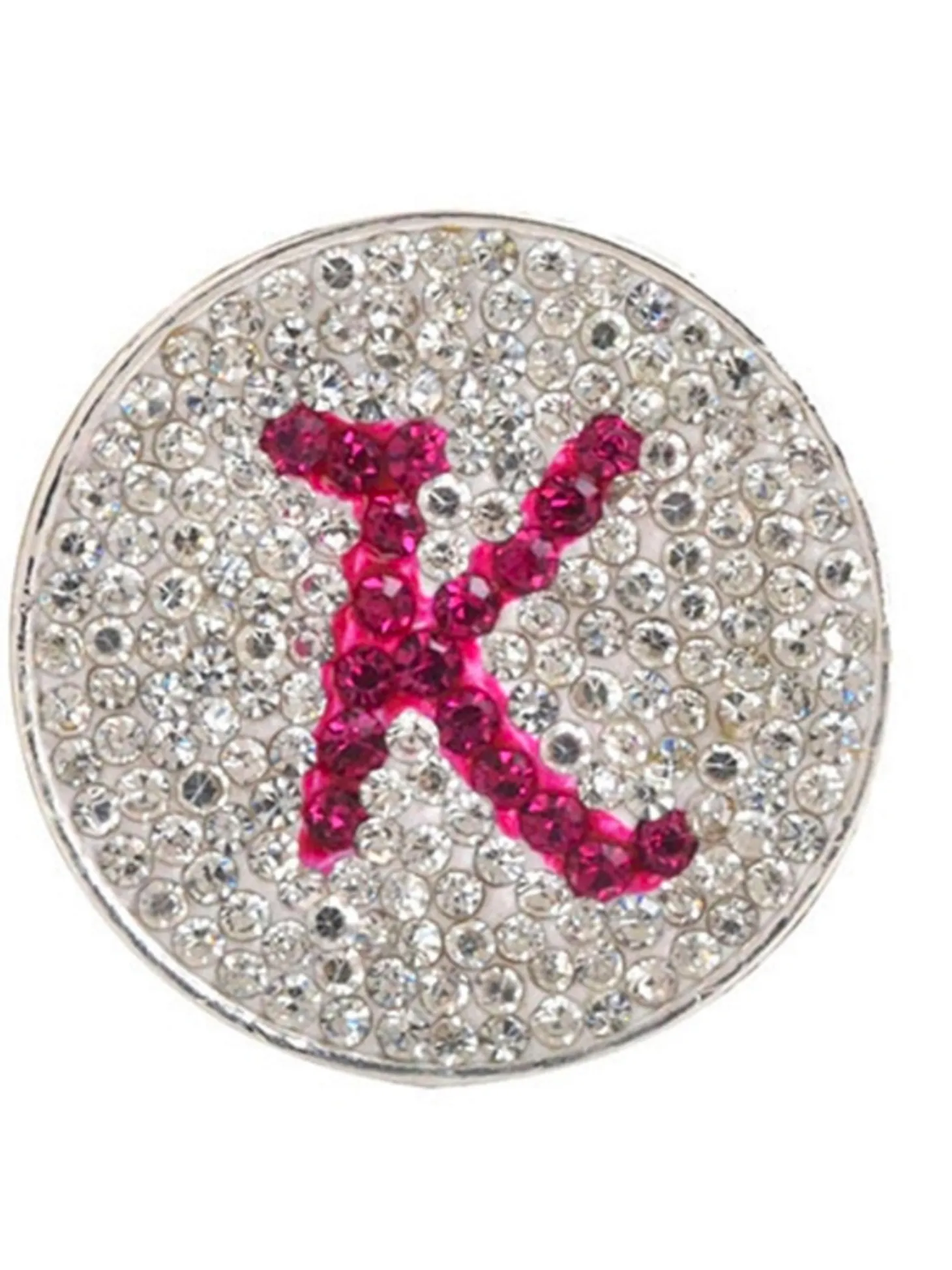 Navika Micro Pave Crystal Initial K Marker