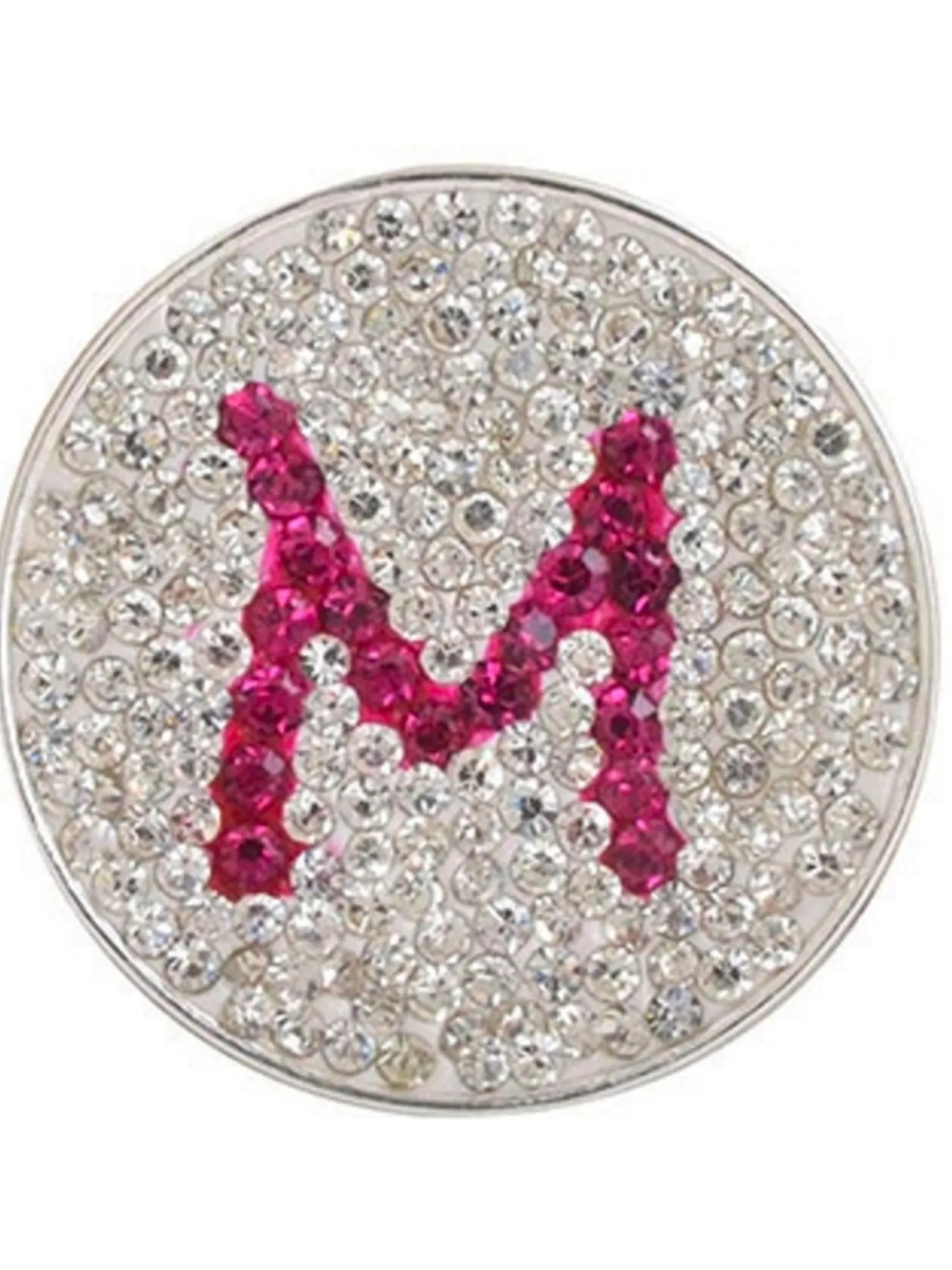 Navika Micro Pave Crystal Initial M Marker