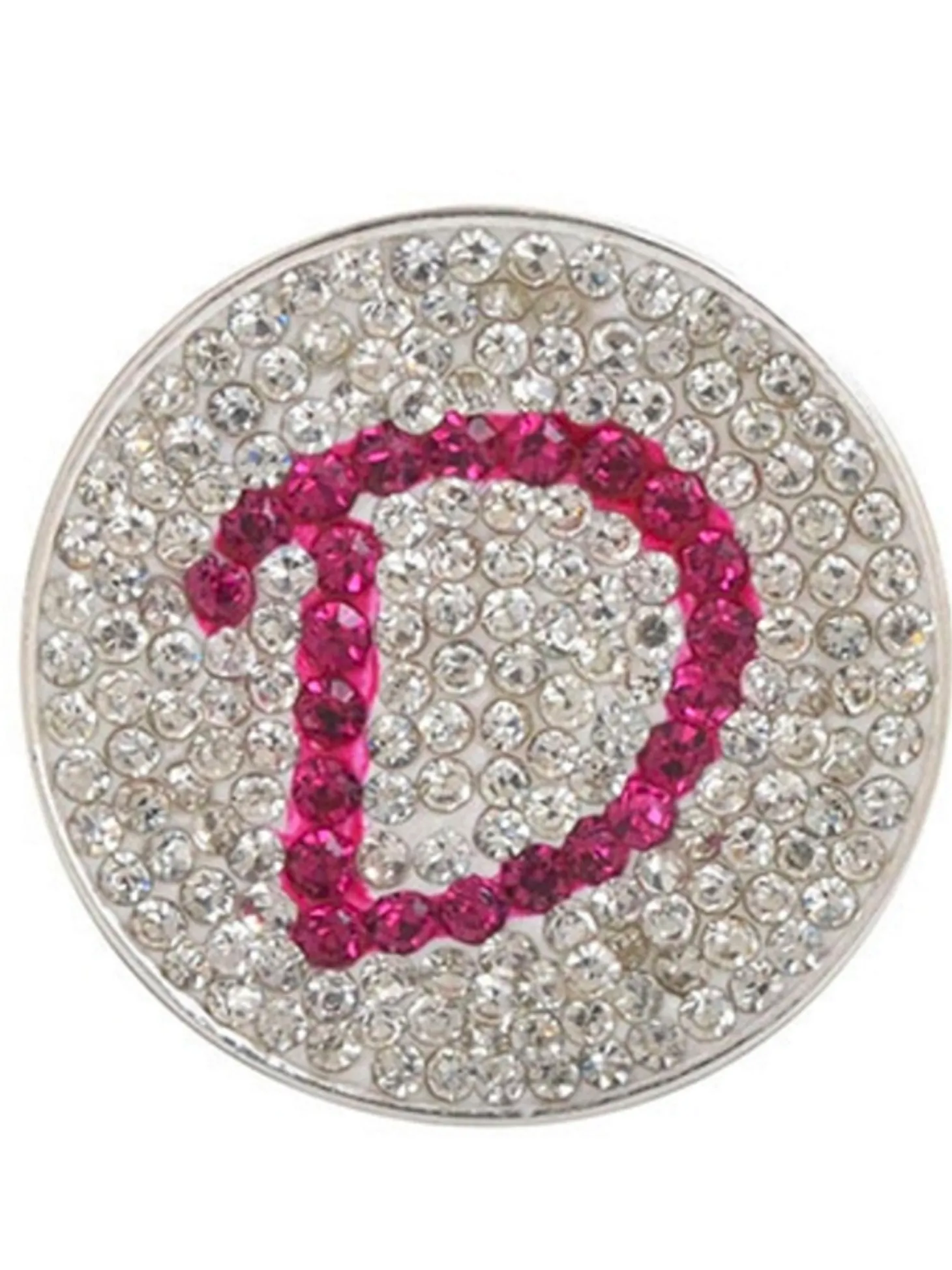 Navika Micro Pave Crystal Initial D Marker