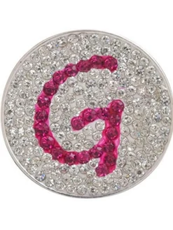 Navika Micro Pave Crystal Initial G Marker