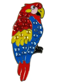 Navika Swarovski Crystal Parrot Marker