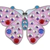 Navika Swarovski Crystal Butterfly Pink Marker