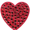Navika Swarovski Crystal Heart Red Marker