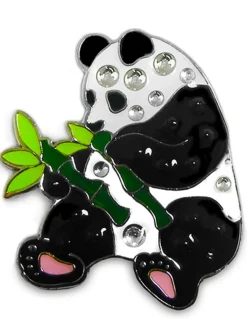 Navika Swarovski Crystal Panda Marker