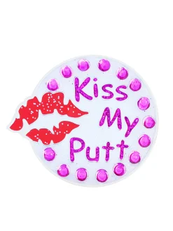 Navika Swarovski Crystal Kiss My Putt Marker