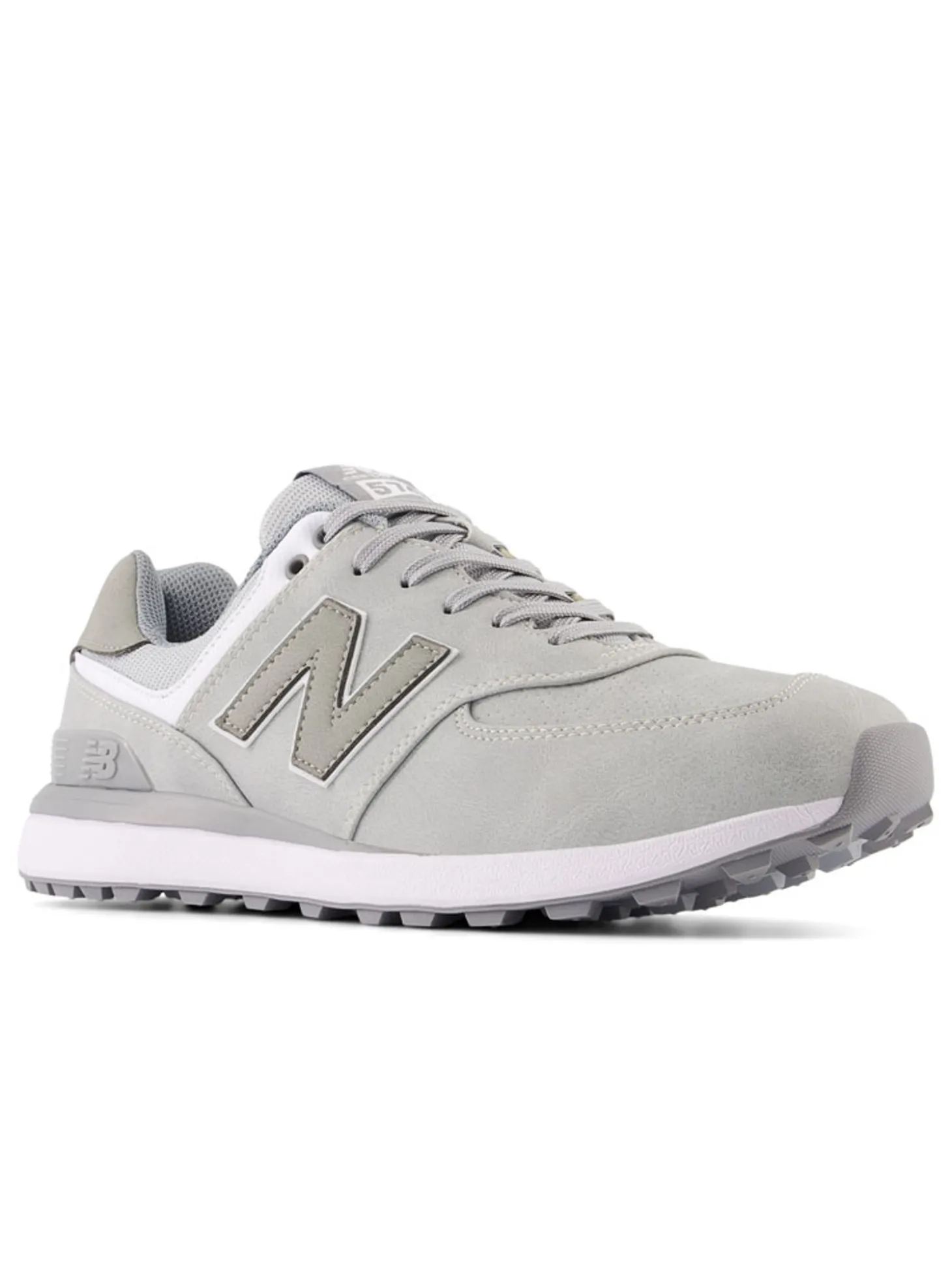 New Balance 574 Greens v2 Golf Shoes - Grey/White