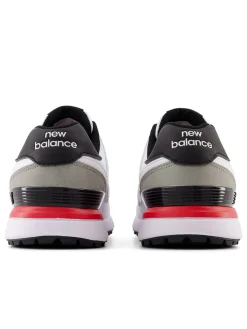 New Balance 574 Greens v2 Golf Shoes - White/Red/Black