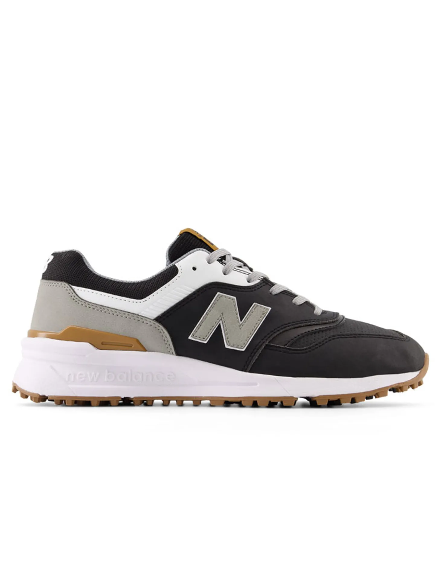 New Balance 997 SL Golf Shoes - Black/White