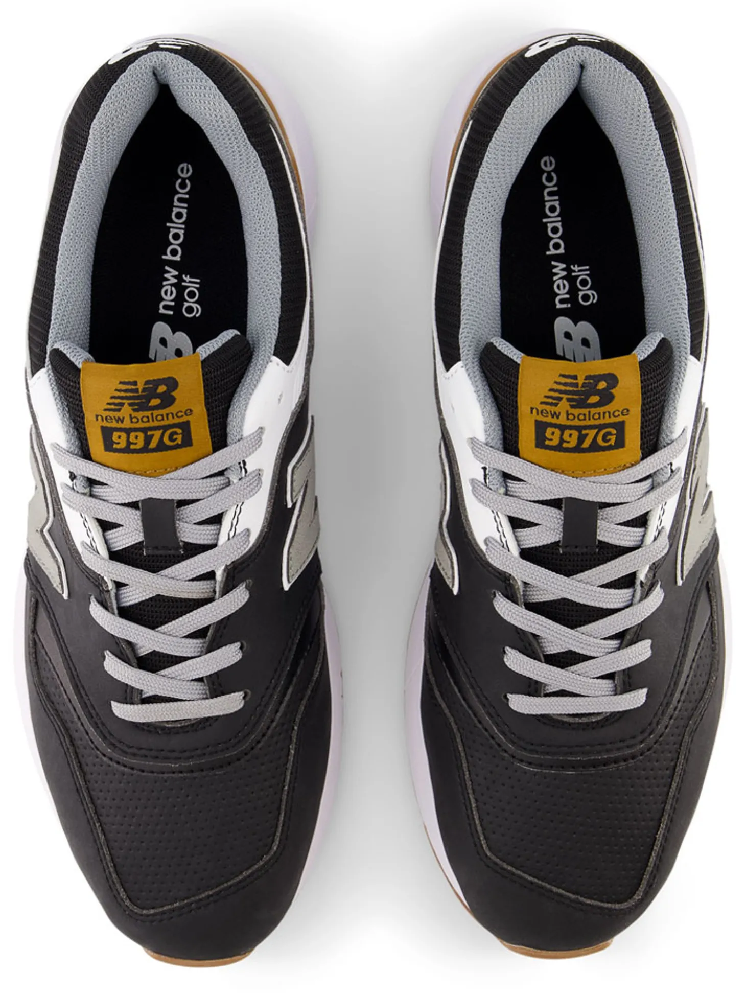 New Balance 997 SL Golf Shoes - Black/White