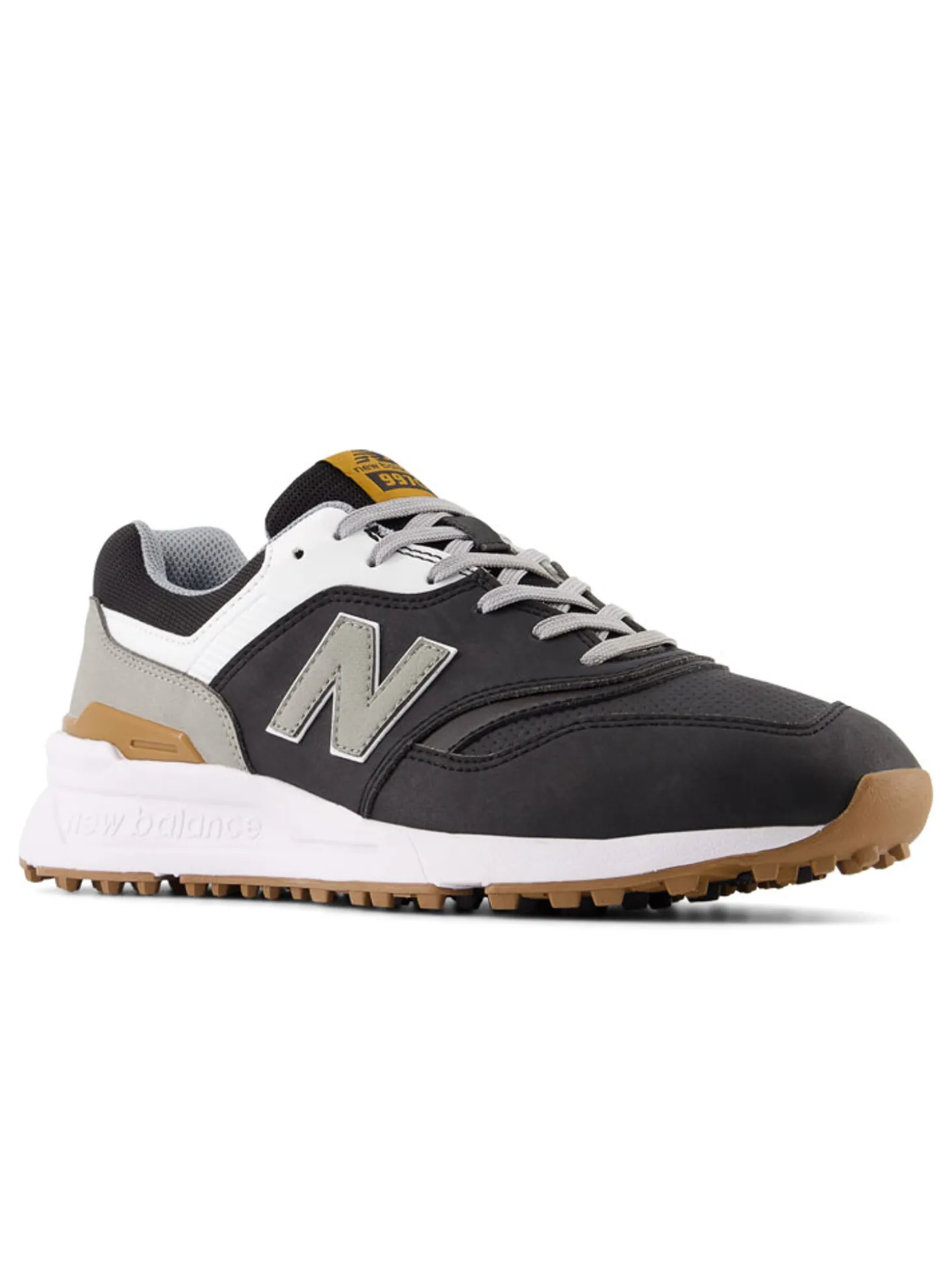 New Balance 997 SL Golf Shoes - Black/White