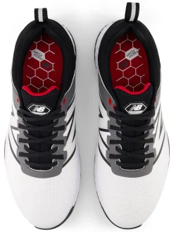 New Balance Fresh Foam Contend v2 Golf Shoes - White/Black