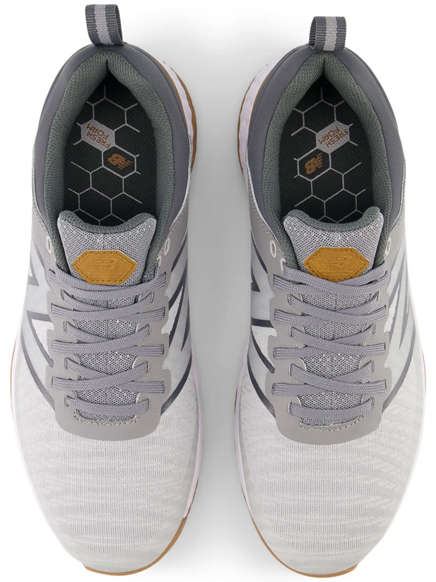 New Balance Fresh Foam Contend v2 Golf Shoes - Grey/Charcoal