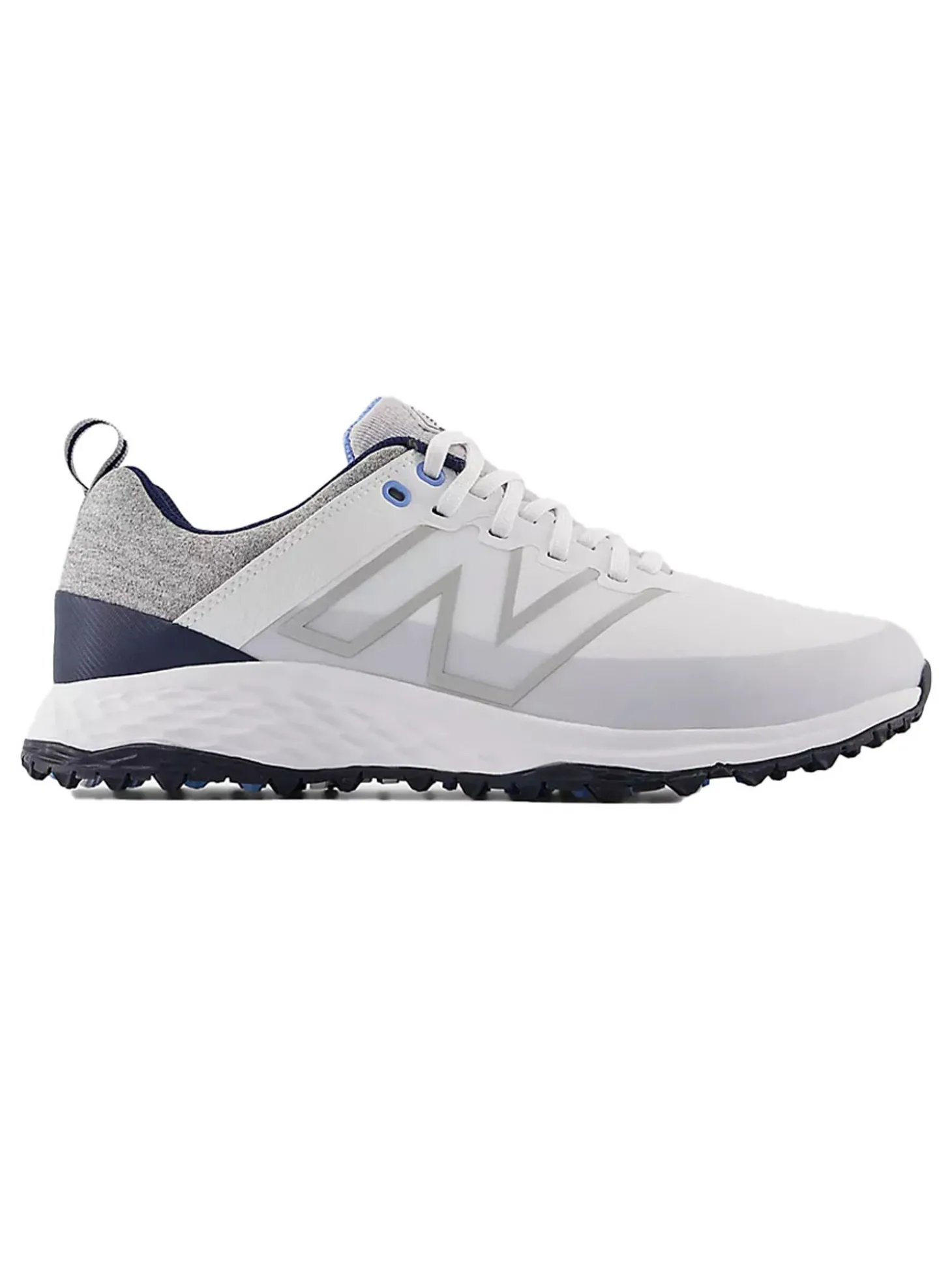 New Balance Fresh Foam Contend v2 Golf Shoes - White/Blue