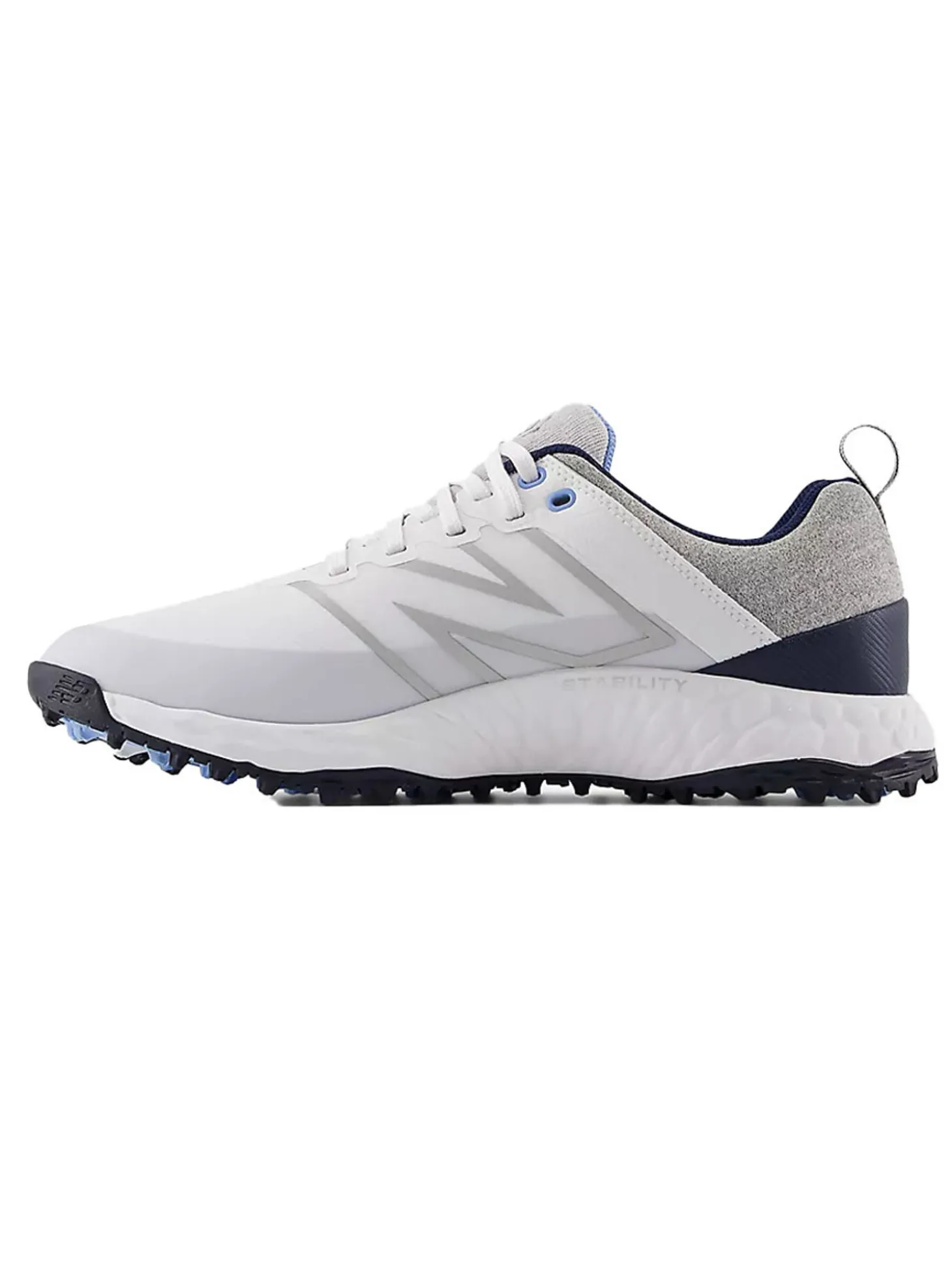 New Balance Fresh Foam Contend v2 Golf Shoes - White/Blue