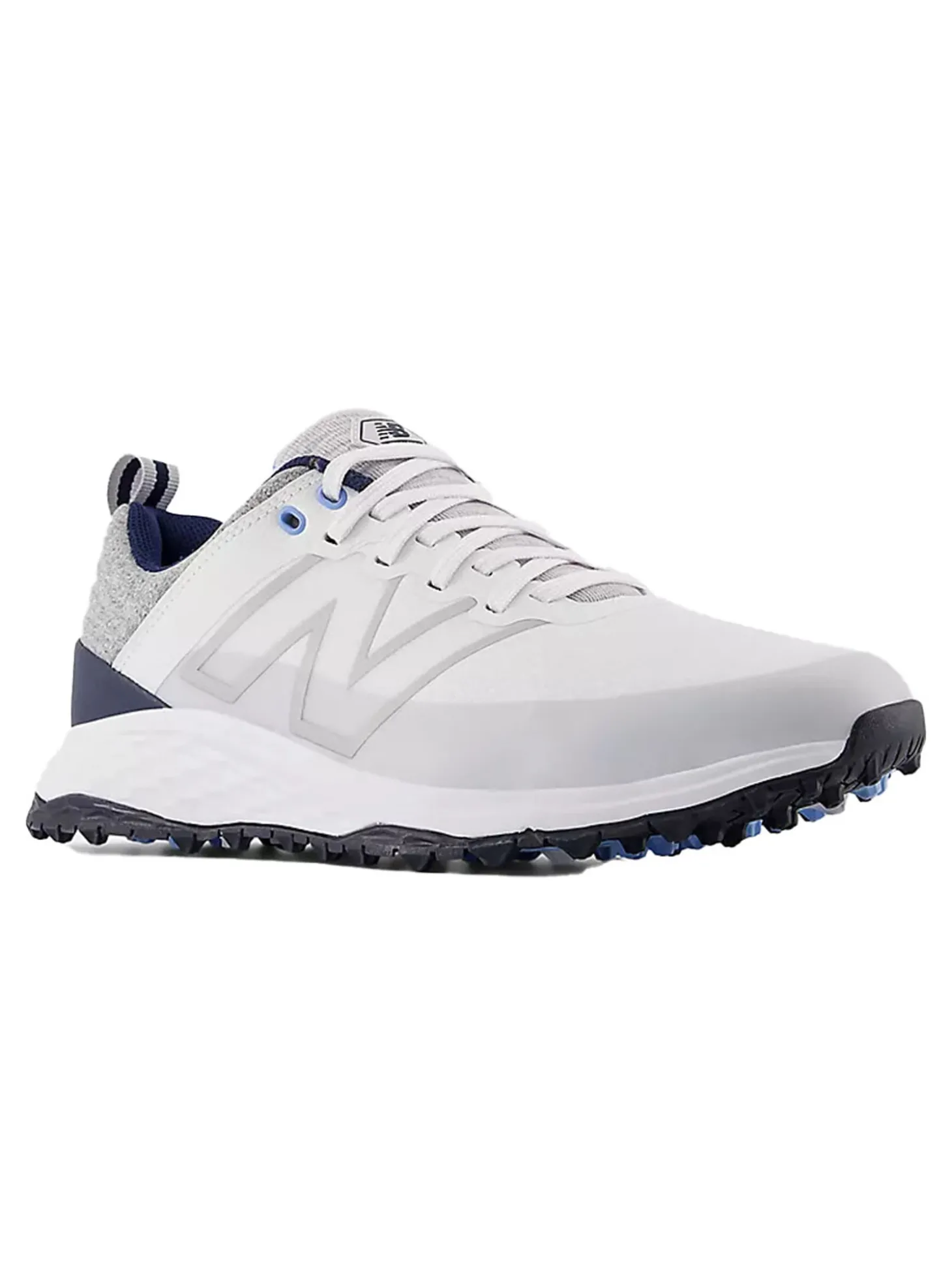 New Balance Fresh Foam Contend v2 Golf Shoes - White/Blue