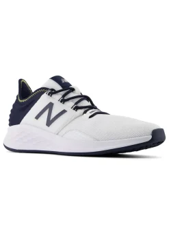 New Balance Fresh Foam ROAV Golf Shoes - White/Navy