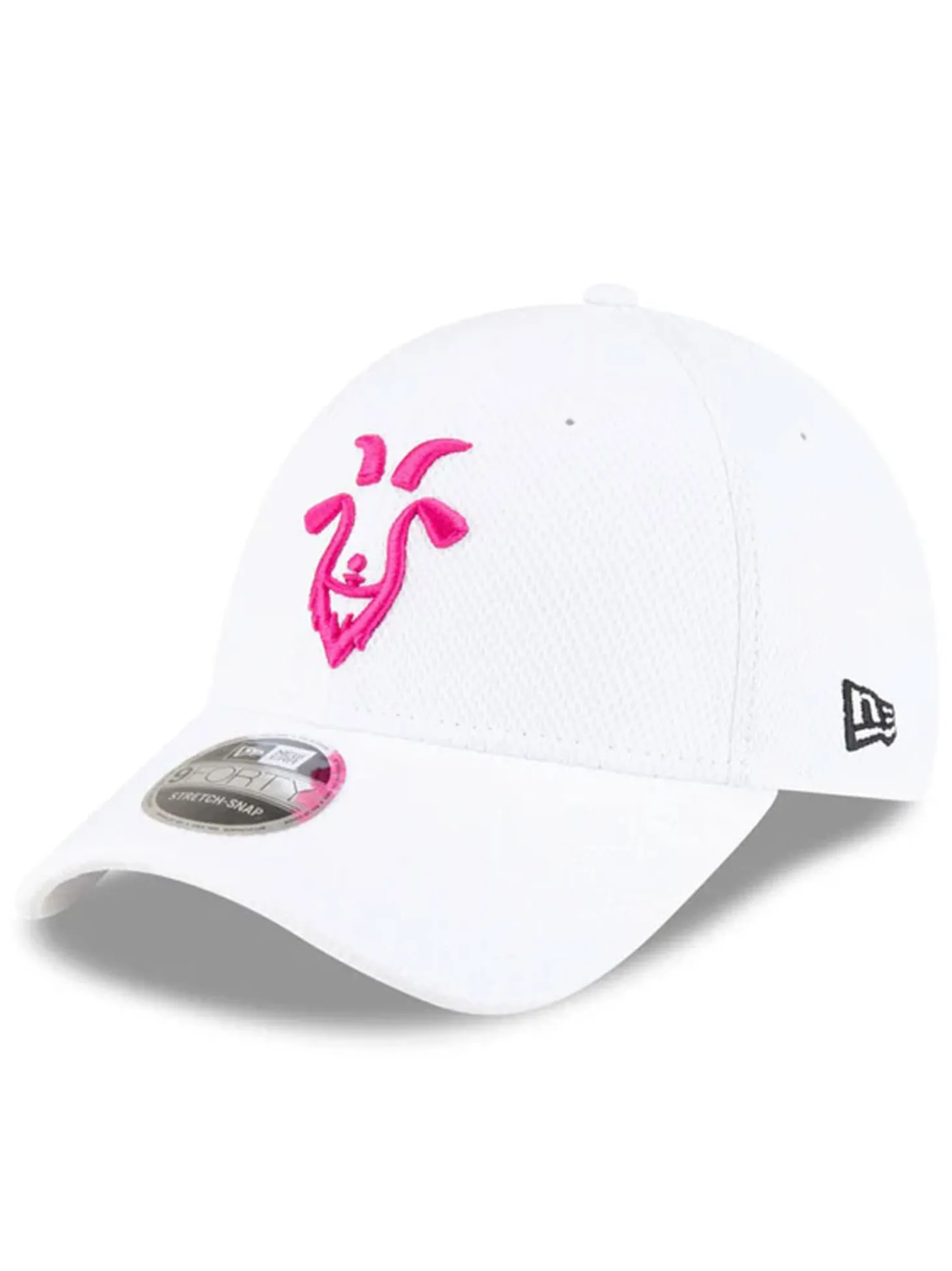 New Era LIV Golf Range Goats 9Forty Stretch Snapback Cap - White