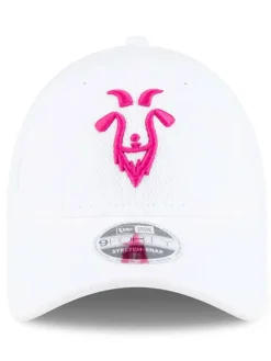 New Era LIV Golf Range Goats 9Forty Stretch Snapback Cap - White