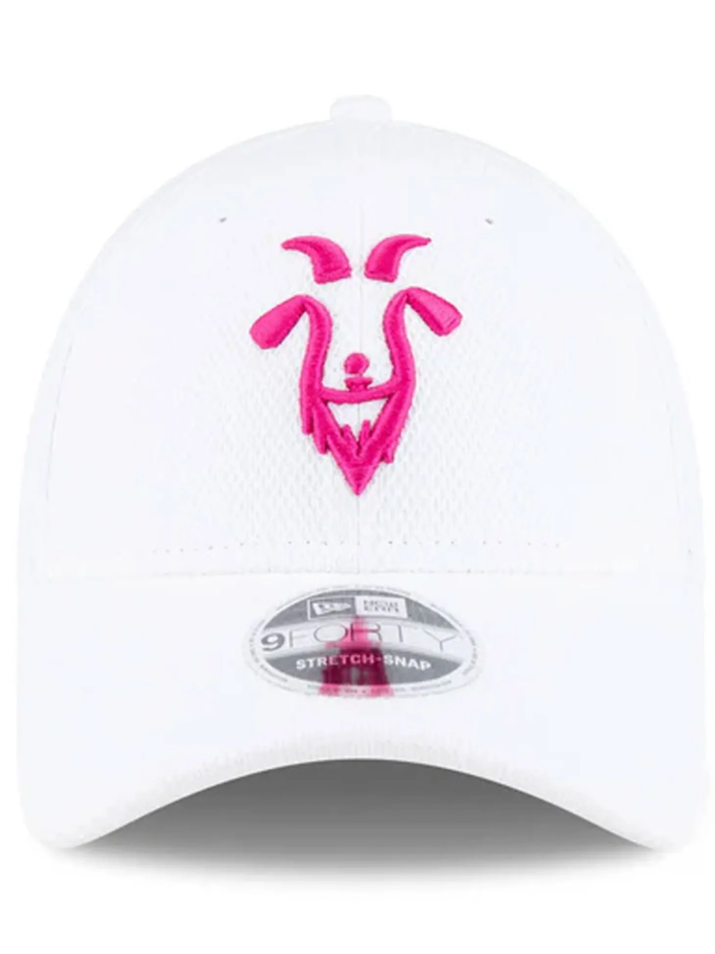 New Era LIV Golf Range Goats 9Forty Stretch Snapback Cap - White