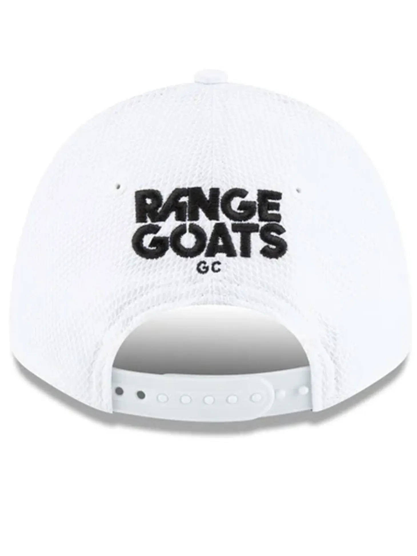 New Era LIV Golf Range Goats 9Forty Stretch Snapback Cap - White