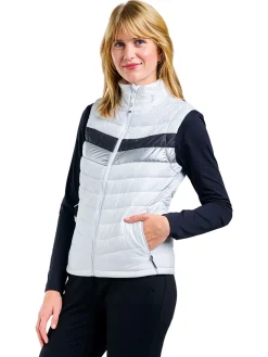 Nivo Women's Grace Full Zip Vest - White
