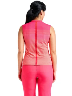 Nivo Women's Linnea Sleeveless Livcool Mock - Cherry