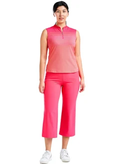 Nivo Women's Linnea Sleeveless Livcool Mock - Cherry