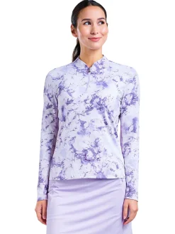 Nivo Women's Lolita Long Sleeve Mock - Lavender
