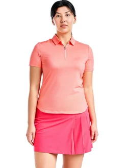 Nivo Women's Naila II Short Sleeve Polo - Melon