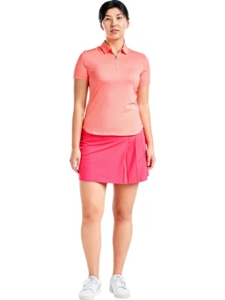 Nivo Women's Naila II Short Sleeve Polo - Melon
