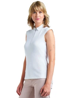 Nivo Women's Nikki II Sleeveless Polo - White