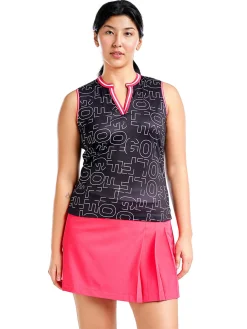 Nivo Women's Vivian Sleeveless Mock - Black