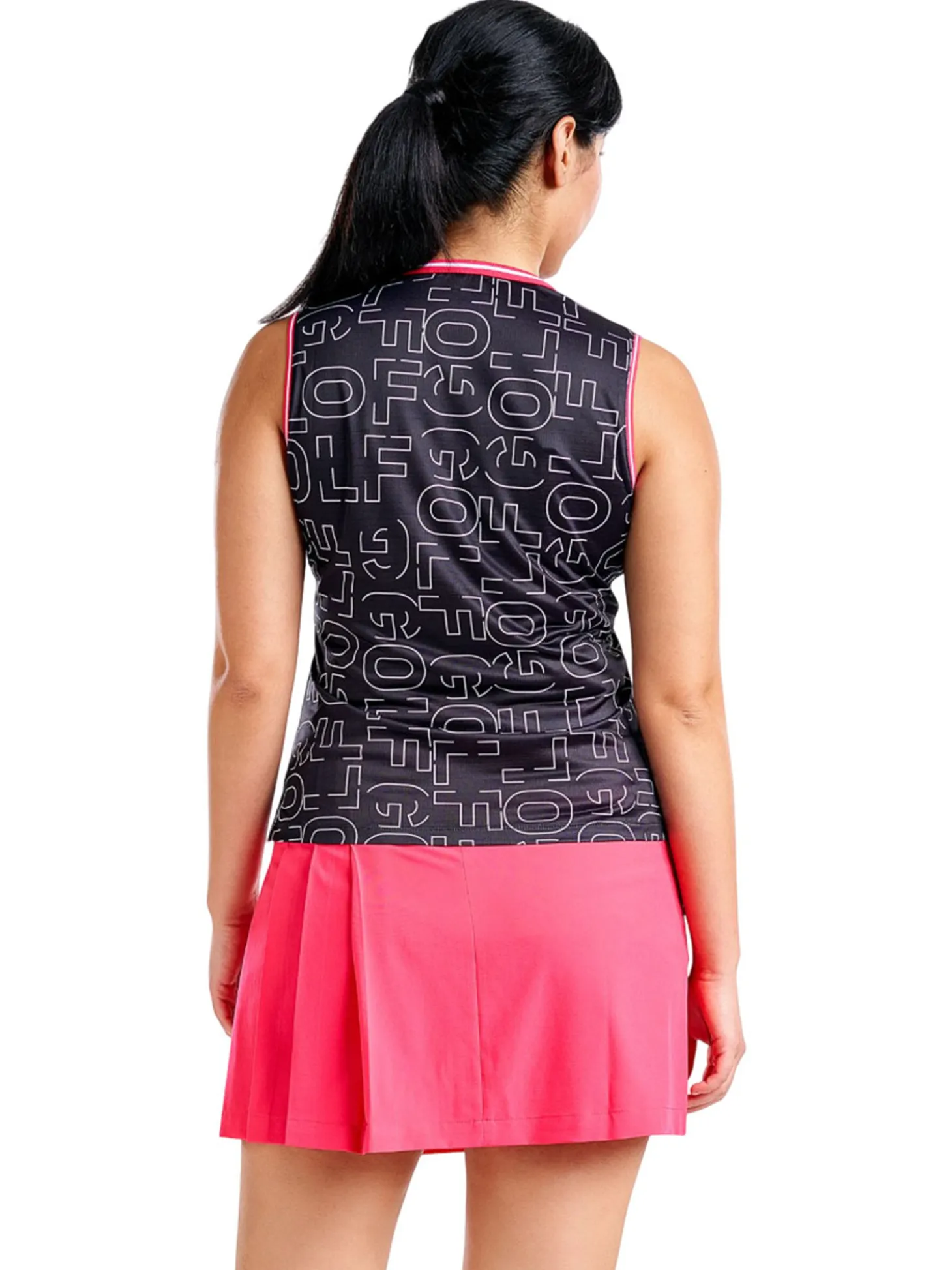 Nivo Women's Vivian Sleeveless Mock - Black