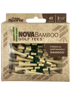Nova Bamboo Striped Golf Tees - 3.25"