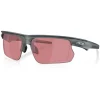 Oakley Bisphaera Sunglasses - Matte Crystal Black w/ Prizm Dark Golf