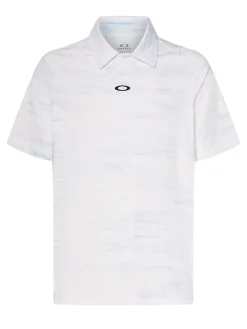 Oakley C1 Dunes Print Polo - Dunes White