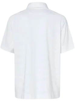 Oakley C1 Wave Length Stripe Polo - White