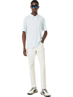 Oakley C1 Wave Length Stripe Polo - Frost