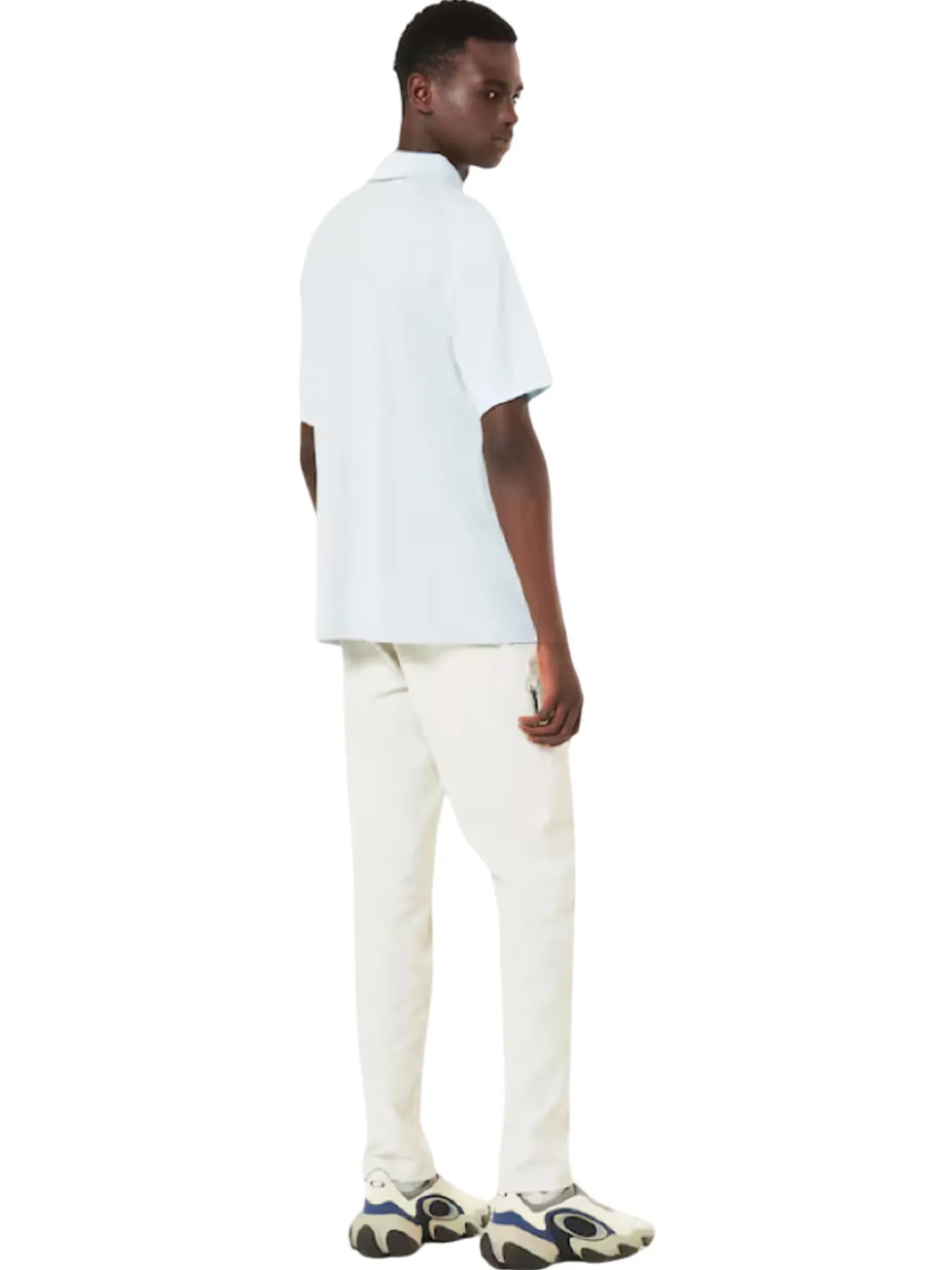 Oakley C1 Wave Length Stripe Polo - Frost