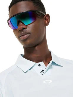 Oakley C1 Wave Length Stripe Polo - Frost