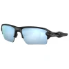 Oakley Flak 2.0 XL Sunglasses - Matte Black w/ Prizm Deep Water Polarised